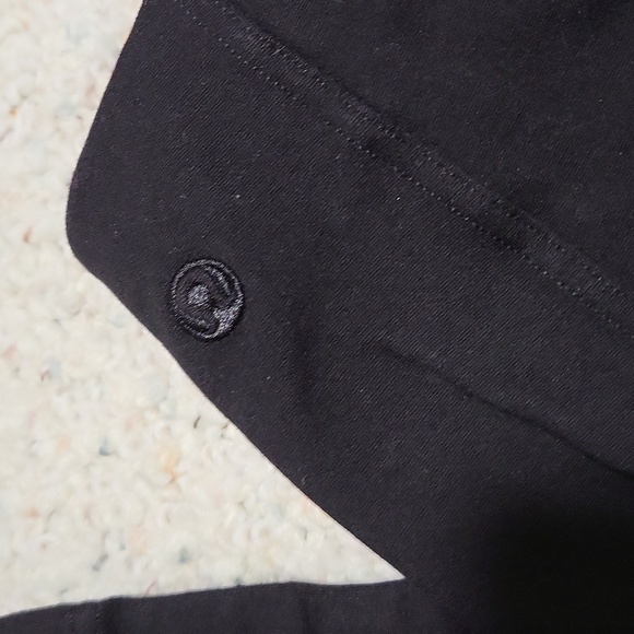 Lululemon Black Wide-Leg Pants - Picture 3 of 3